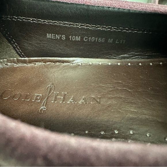 Cole Haan Men\'s Pink/ Gray leather Slip-on Loafer main image 7
